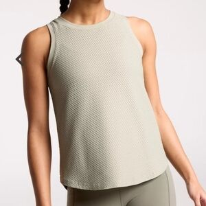 Women's Sleeveless Textured Top - Light Green